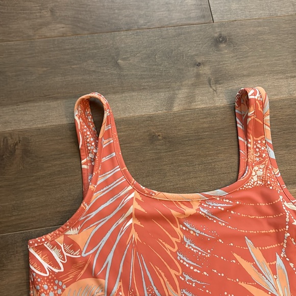 Columbia Orange Patterned Athletic Dress - Picture 2 of 6